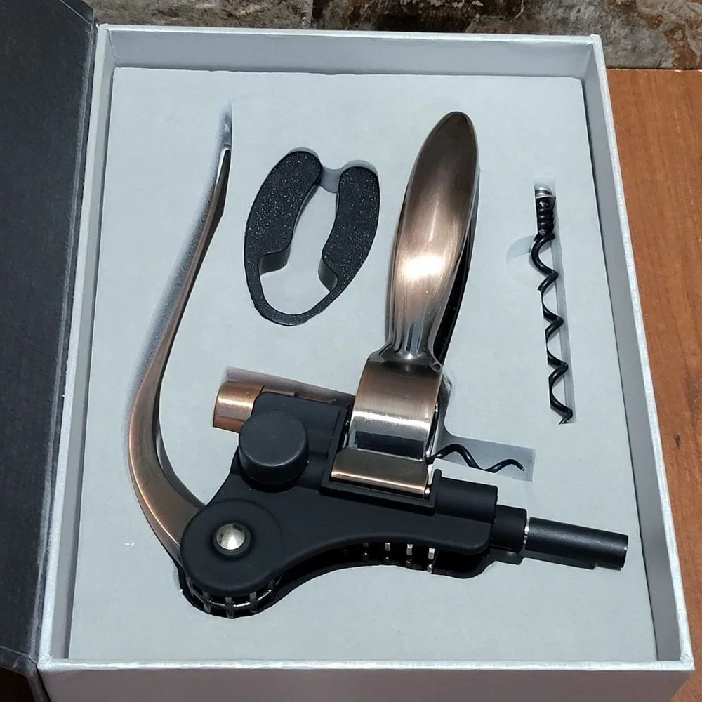 JTTVO Deluxe Wine Opener Lever Corkscrew Refined Life
